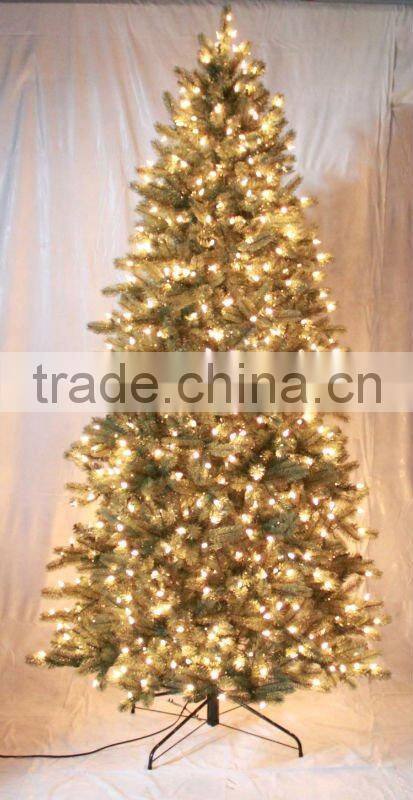 PVC Chirstmas Decoration Tree with LED light