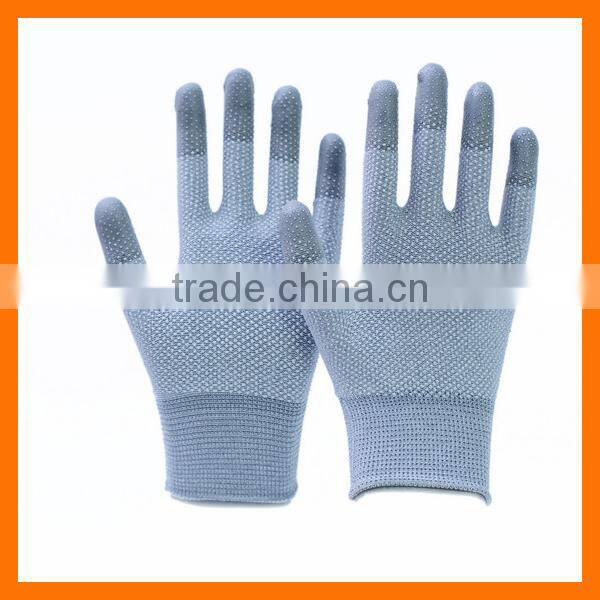 Grey PU Coated Electrical Safety Gloves ESD Gloves