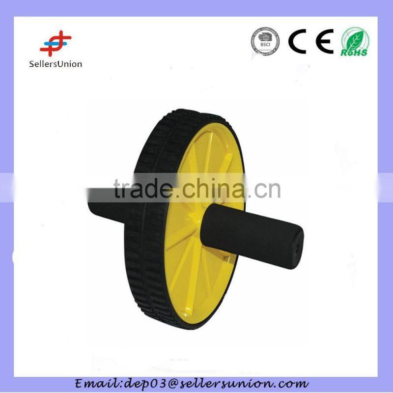Hot sale PVC abdominal exercise power wheel