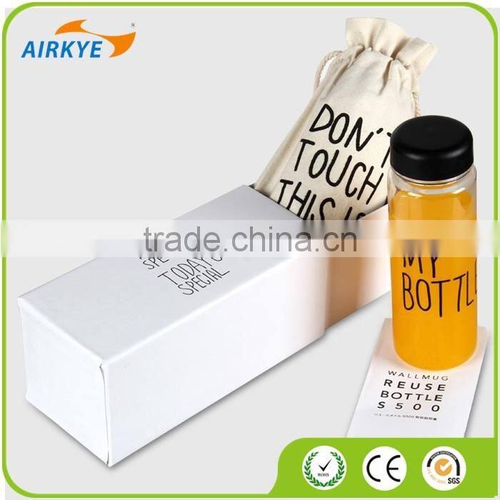 500ML capacity Sports Health Fruit Infusing Infuser Water Case Lemon Juice Make My Bottle