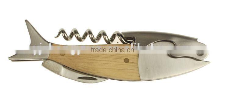New design stainless steel wine corkscrew bottle opener