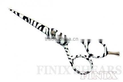 Zinc-Alloy Handled Customized Engraved Pattern Tattoo of Hair Scissors