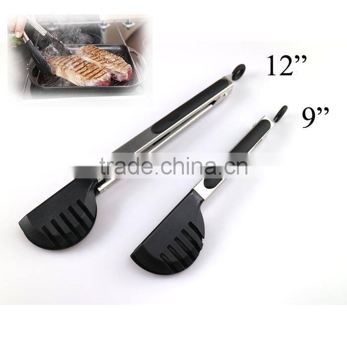 Nylon foods BBQ grill / bread tongs