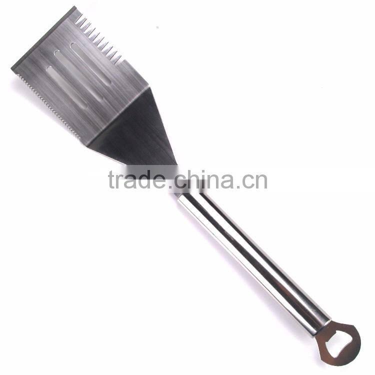 large frying pizza spatula with flexible handle