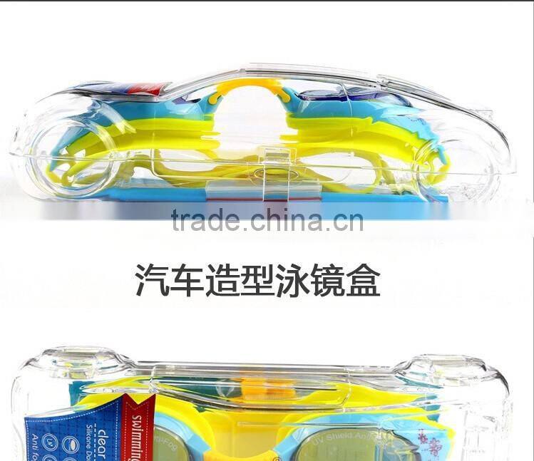 2016 Comfortable Silicone Swimming Goggle with Anti-Fog Lens
