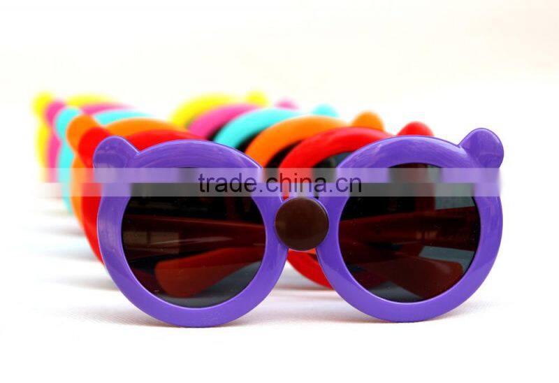 Panda Sun Glasses Fashionable Cheap Plastic Sunglasses Kids Cool Fashion Sunglasses