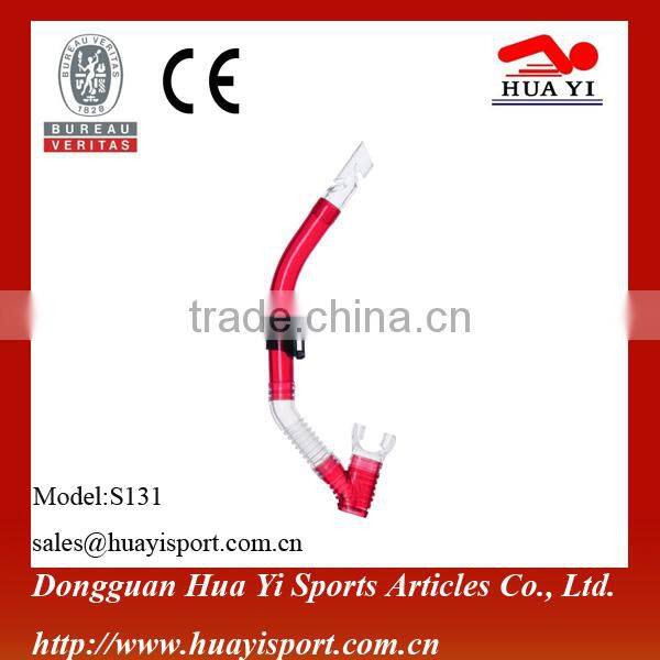 Comfortable underwate low volume durable swimming snorkel