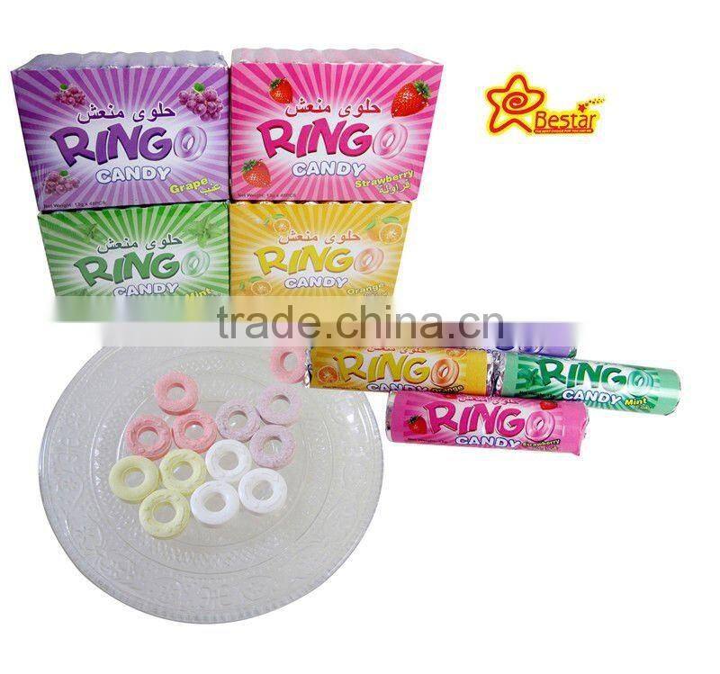Mint Flavor Ring Hard Candy Pressed Candy