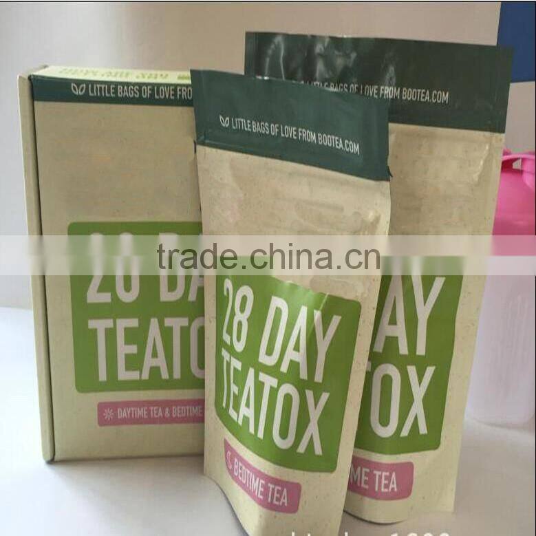 100% natural private label 14 days detox tea skinny tea flat tummy tea nourish skin tea