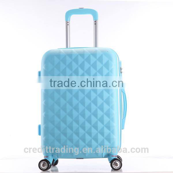 cheap pink abs luggage sets