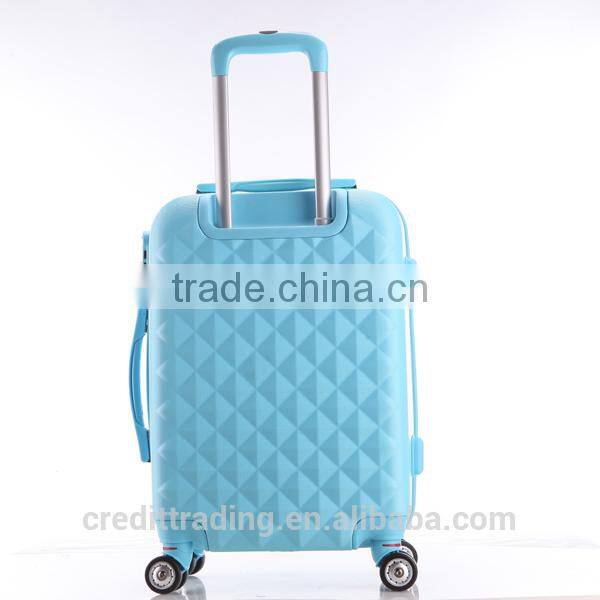 cheap pink abs luggage sets