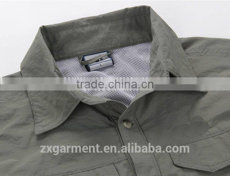 ZX Custom high quality Fishing sportswear, Tournament fishing shirt china supplier
