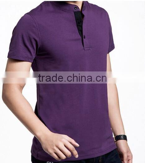 custom t-shirt blank t-shirt fashion design top quality men 100% polo t-shirt
