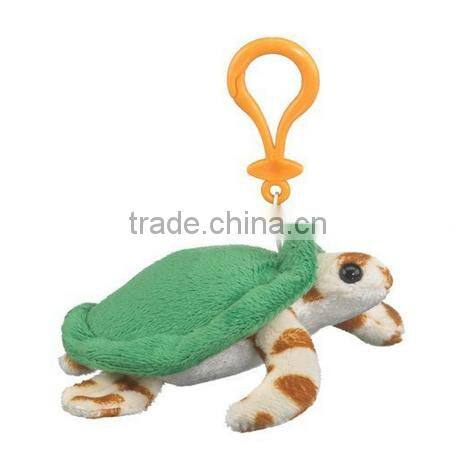 Whosale green color stuffed turtle plush animlas tortoise sea animal turtle toy