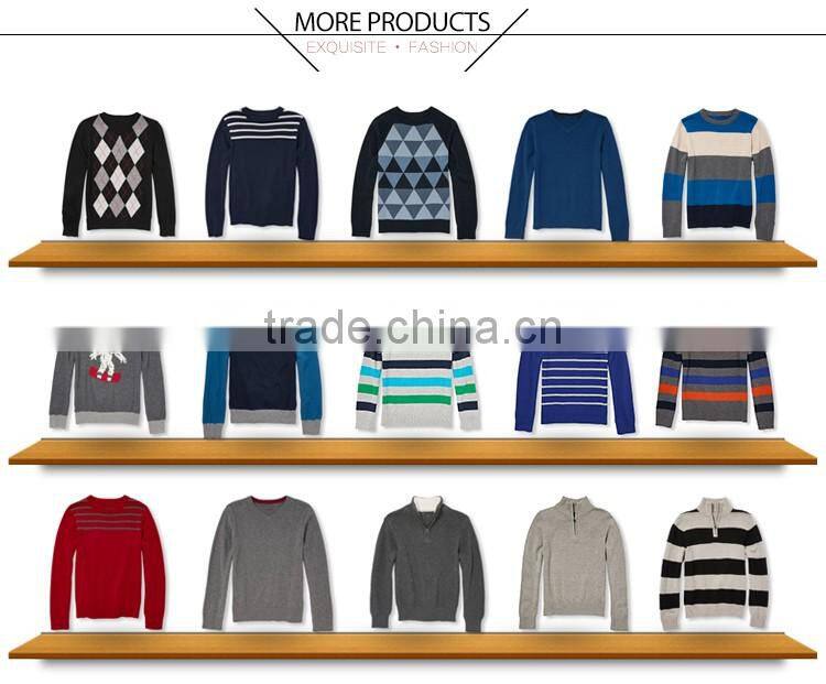 Long Sleeve Solid 100% Cotton Boys Round Neck Sweater