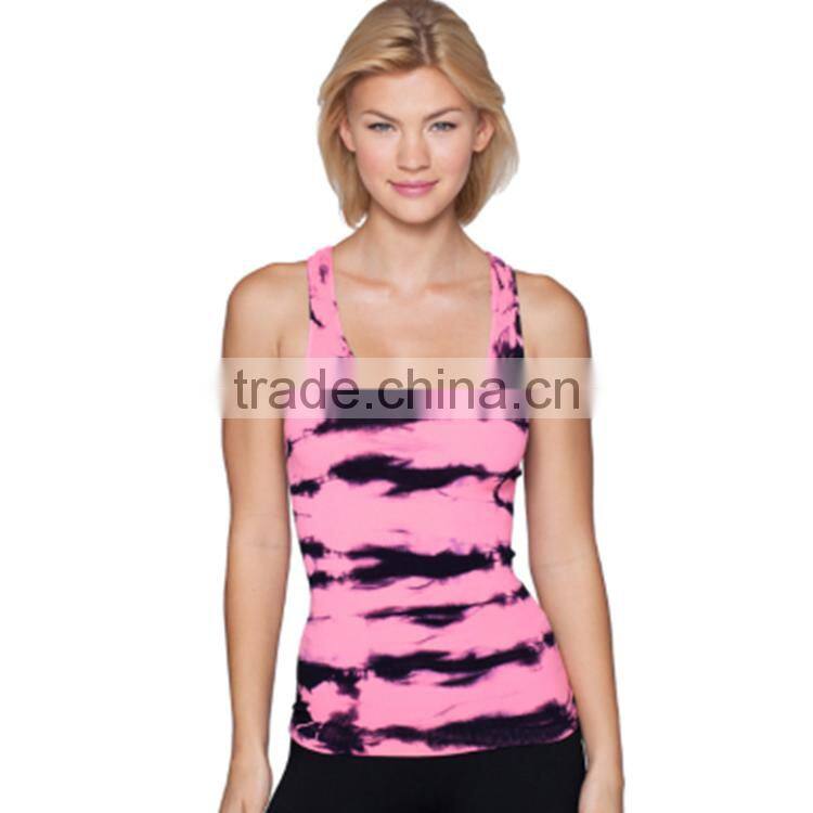 High Quality Custom Stringer Gym Tank Top Sexy Womens Gym Wear