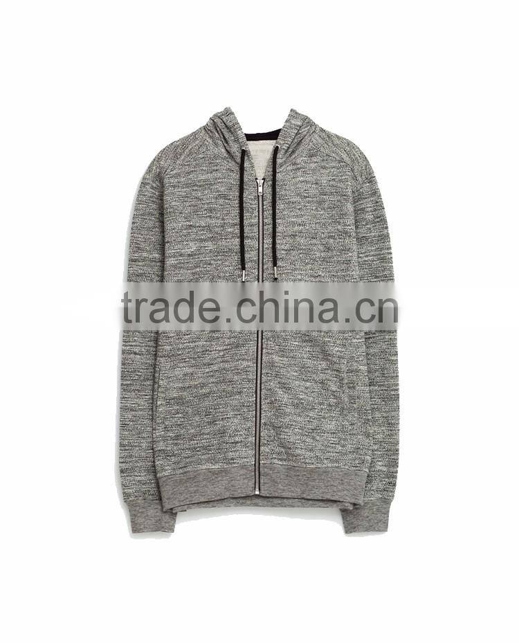Wholesale fashion hoodies/ custom men grey hoody/bulk blank hoodies factory