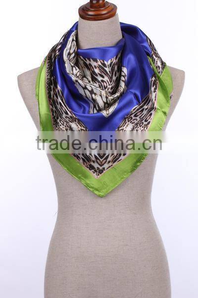 Newest Fashion Style Digital Printing Silk Scarf