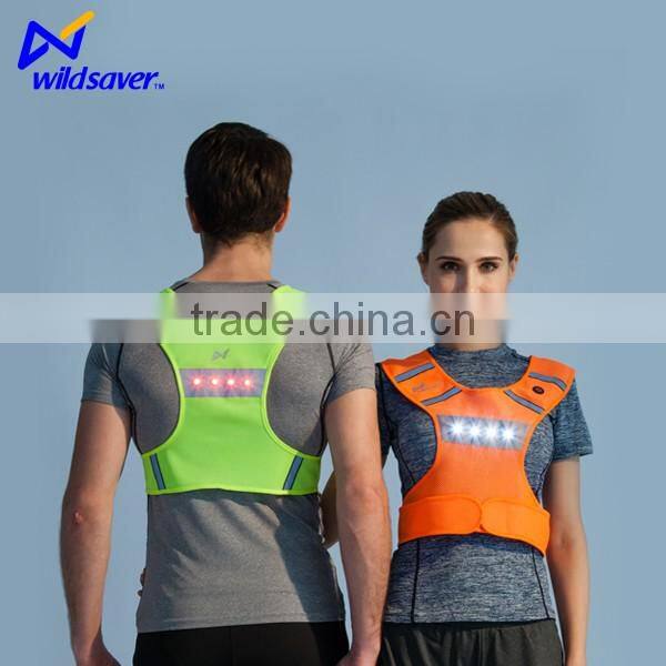 LED Flashing Warning Safety high quality custom sportswear