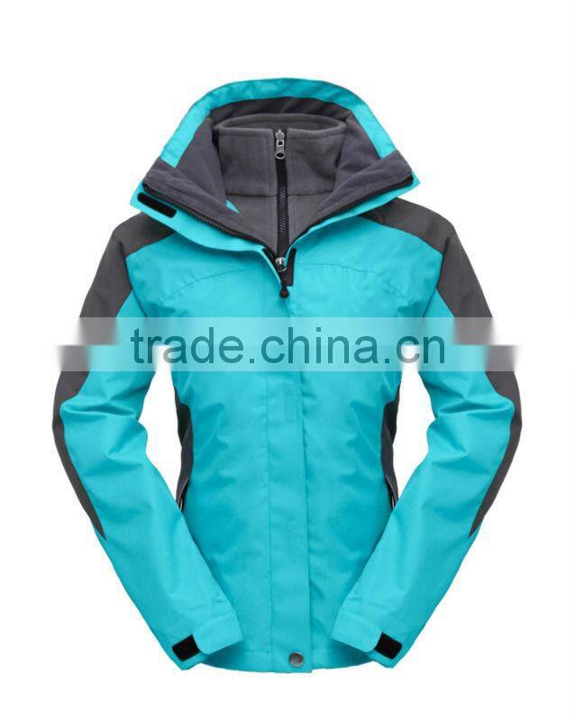 fashion women outdoor jacket waterproof&breathable,women's waterproof jacket