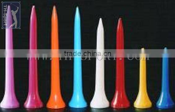 Colored personalized golf balls and tees