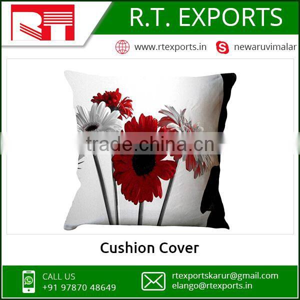 100% Cotton Canvas Printed Cushion Cover