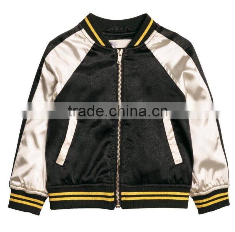 Padded Bomber Jacket of kids baseball stylish varsity jacket