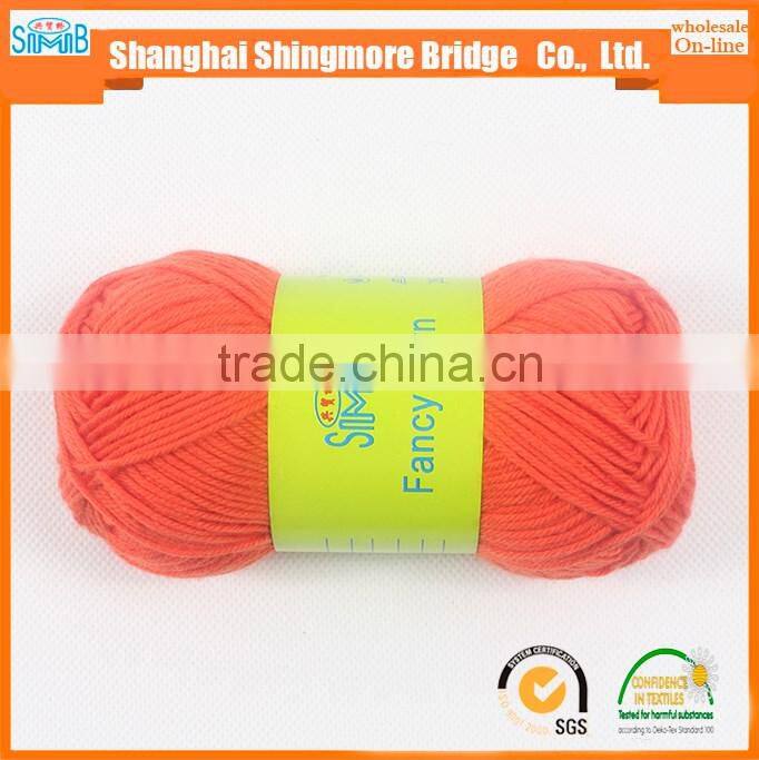 China supplier from knitted cotton yarn factory cheap wholesale cotton yarn with silk for yarns knitting
