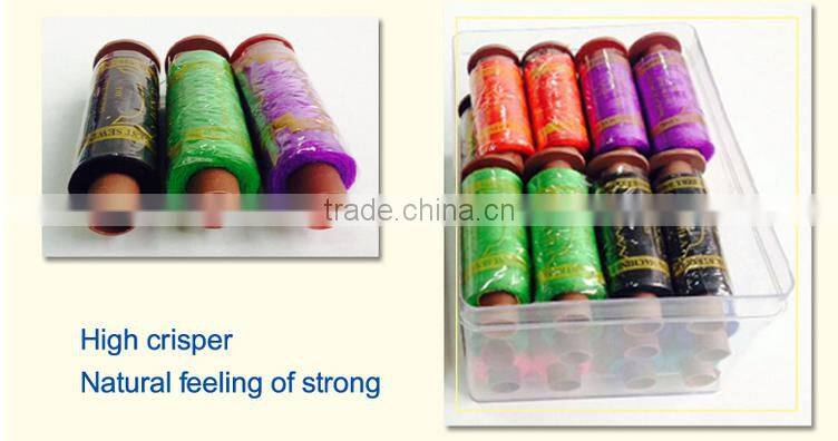 Know different market style beautiful raw material sewing thread