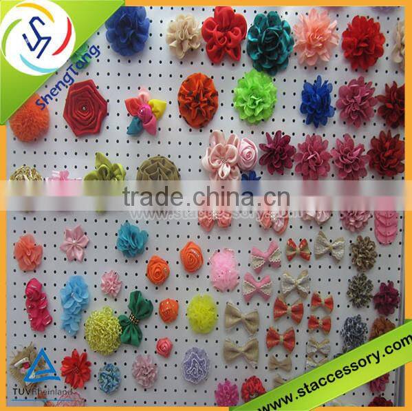 All kinds of beautiful satin ribbon handmade flowers wholesale