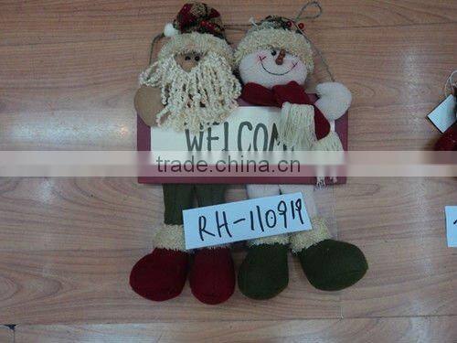 Christmas Day Sock With Santa