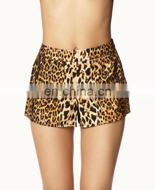CHEFON Sexy Leopard Print Shorts CSS0122