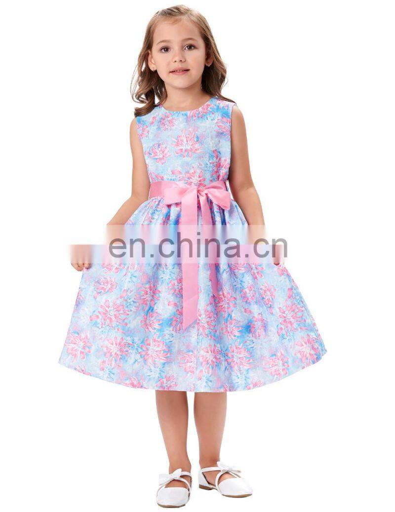 Grace Karin Children Kids Sleeveless Round Neck Birthday Party Dress 2 Year Old Grl Dress CL008997-2