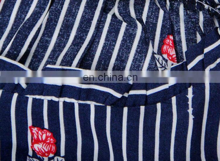 2017 online shopping readymade high low mexican blouse