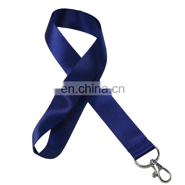 Promotion Custom Sublimation Printed Neck Polyester Lanyard With Metal Clip