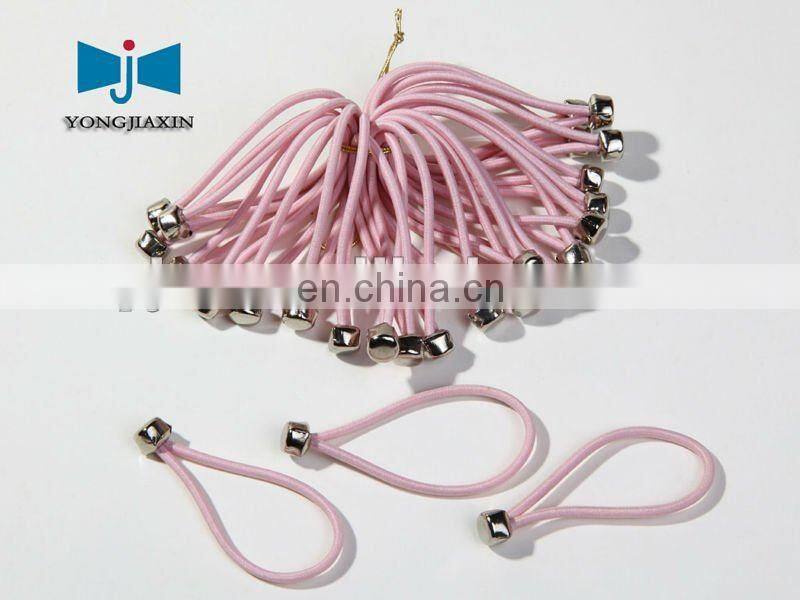 Elastic hair Band/Elastic Cord with Metal Clips