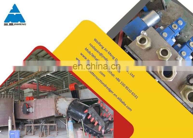 Hydraulic cutter head suction dredger from china for soil dredging for sale from river or sae