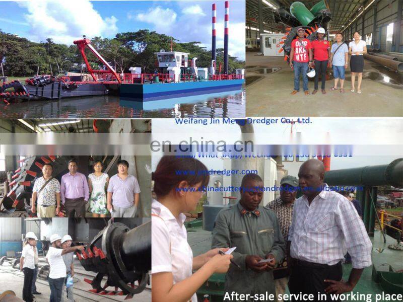 JMD500 20 inch Self-propelled NEW cutter suction sand dredger ship for sale