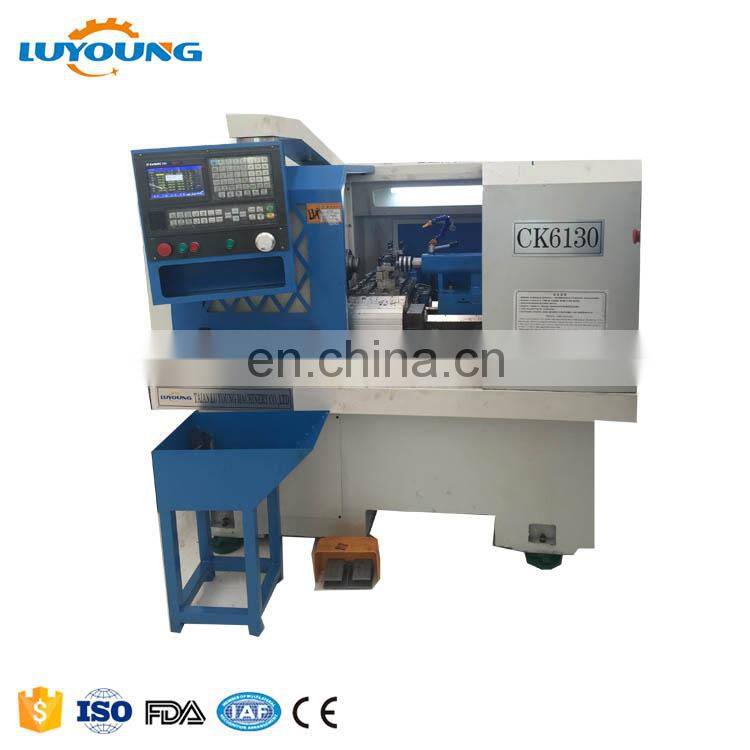CK6130 flat bed automatic cnc production machine lathe equipment