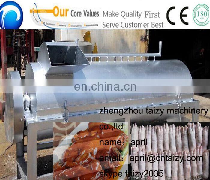 high efficiency sheep trotters hair removal machine for sale