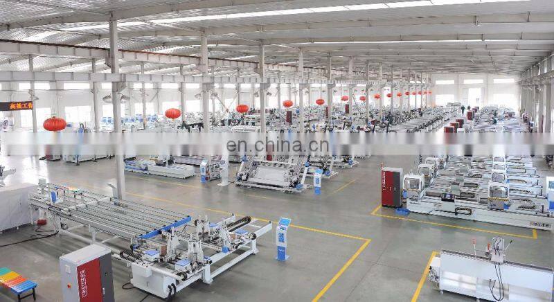 float double glass window door machine making on horizontal washing and drying machine