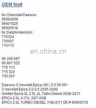 V5 Air Conditioning Compressor FOR CHEVROLET EPICA TOSCA DAEWOO MAGNUS OEM 96801525 95905518 95954659 730067 715113 715324