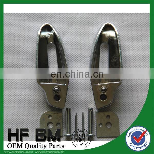 Motorcycle and e-bike foot rest, aluminium metal footrest, universal pedal