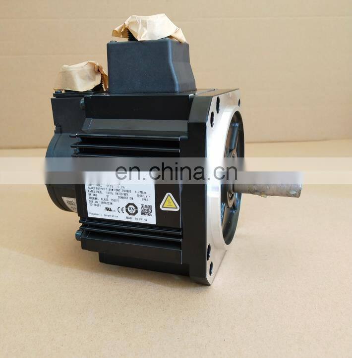 Original Panasonic AC 1KW Servo Motor Drive MDME102GCG+MDDHT3530E For Industrial Robot Arm