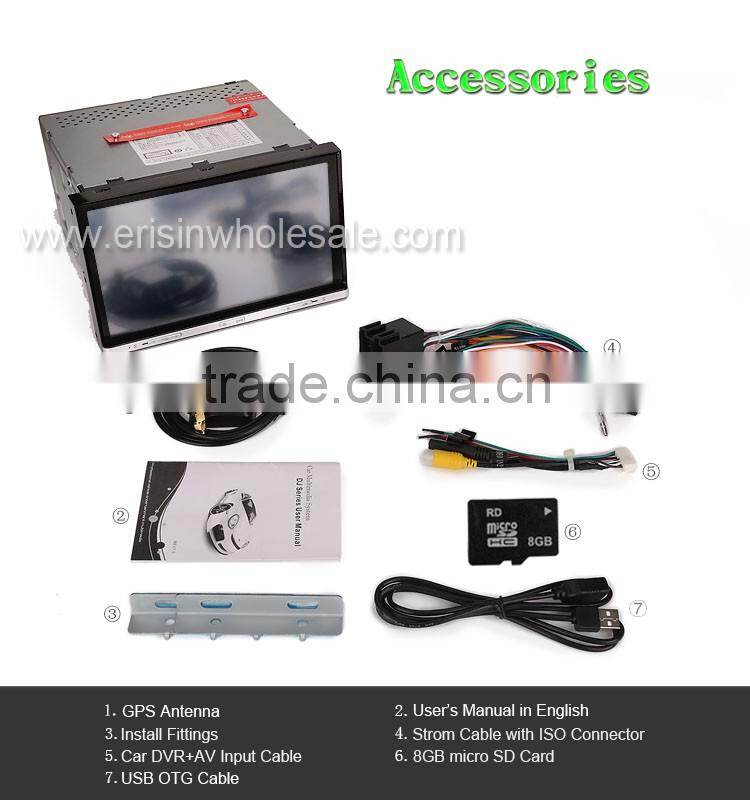 Erisin ES8020M 8" Double Din Car Multimedia System Player