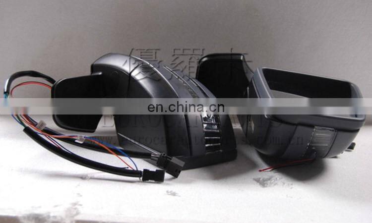 G CLASS W463 G55 G500 A-style body kit PP material front bumper fog light covers with LED front grille over fenders side mirrors