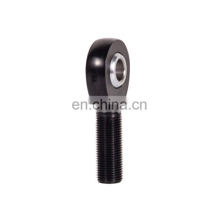 Steering Shaft Aluminum Black Anodized Tie Heim Joint Rod Ends Male Thread 1/2" x 5/8" Ball Heim