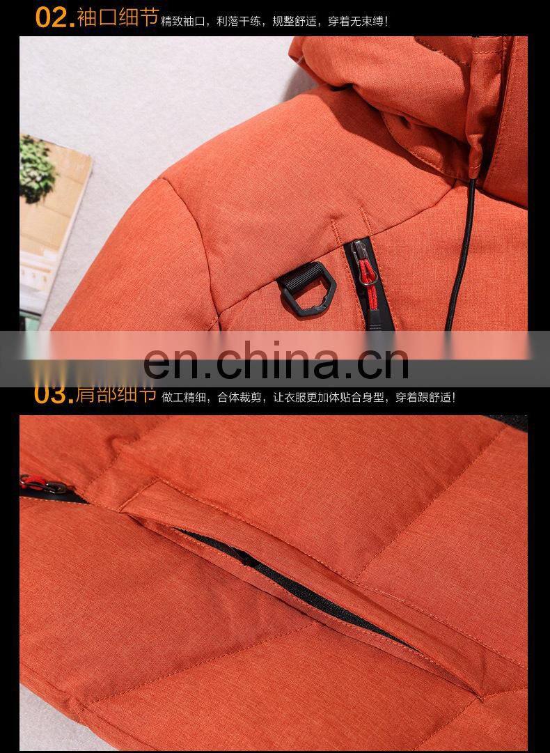 Wholesale winter jacket men's overcoat mens customized jackets winter windproof cloth for men bubble coat bubble jacket