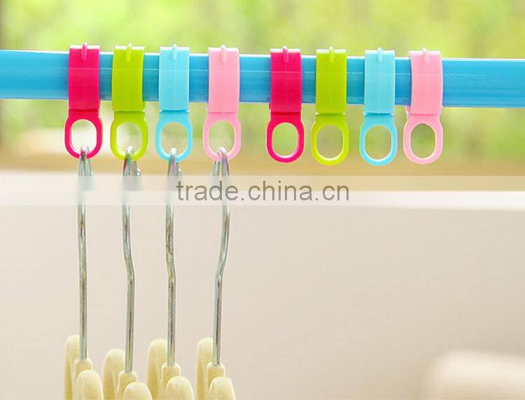 Windproof Buckle Plastic Decorative Coat Hooks Hanger