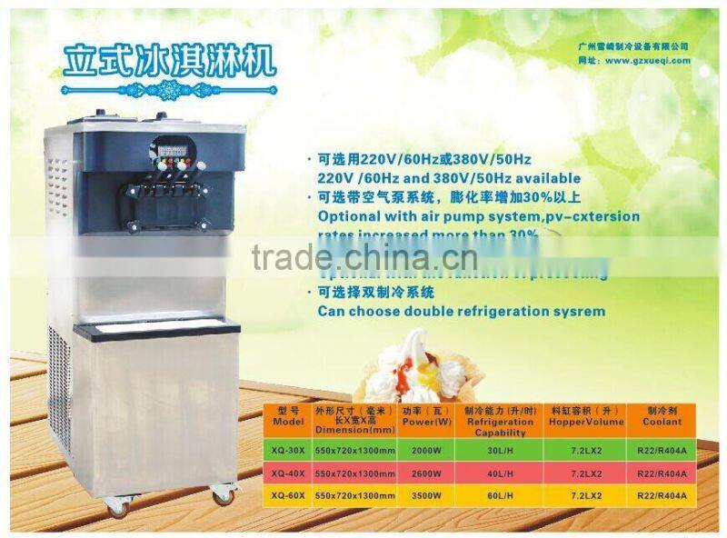 2016 New design wholesale china goods stainless steel all in one ice cream machine